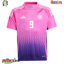 Camiseta Alemania Niclas Fullkrug #9 Visitante Equipación Eurocopa 2024 manga corta